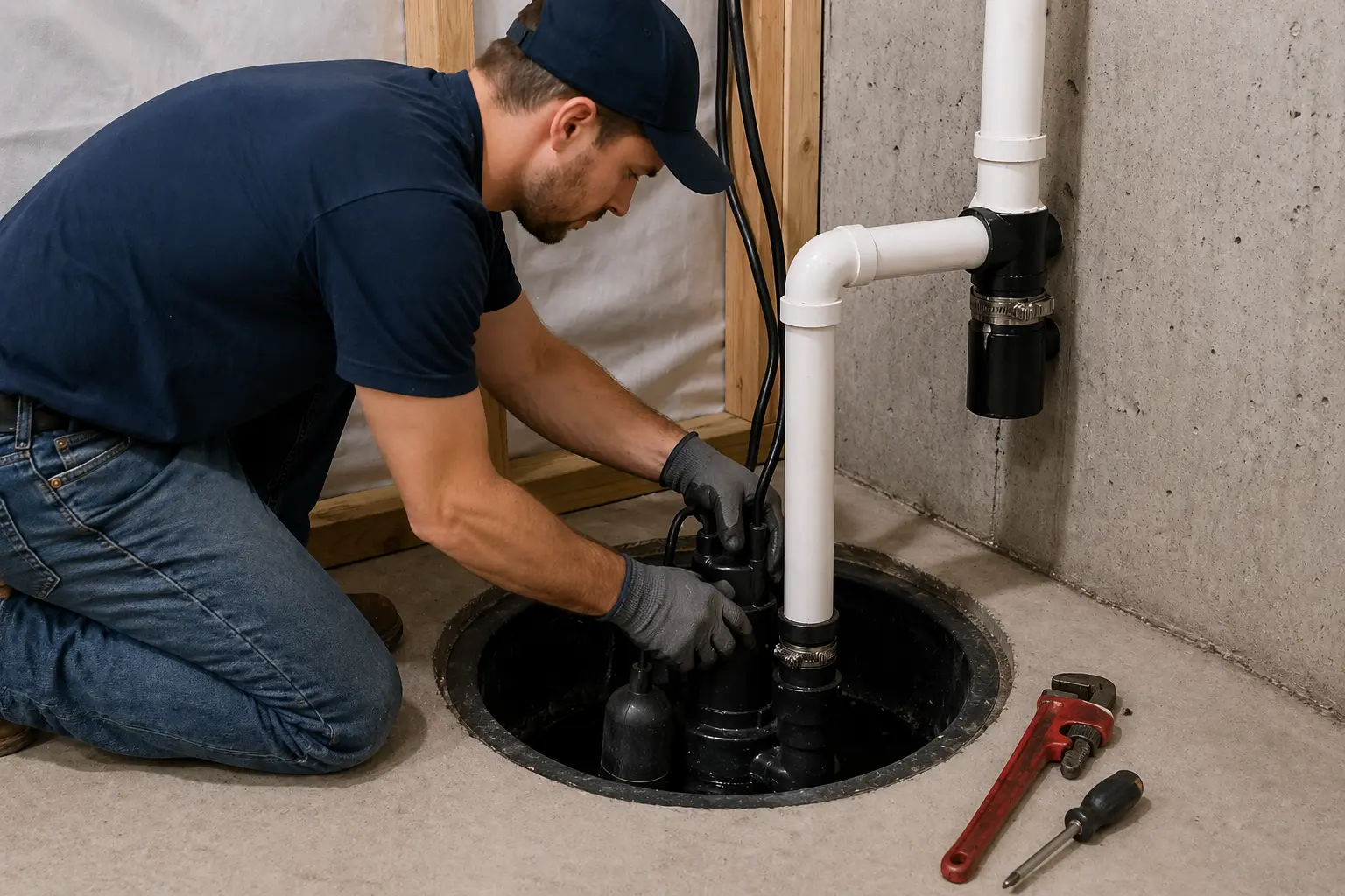 sump-pump-repair-installation-woodstock